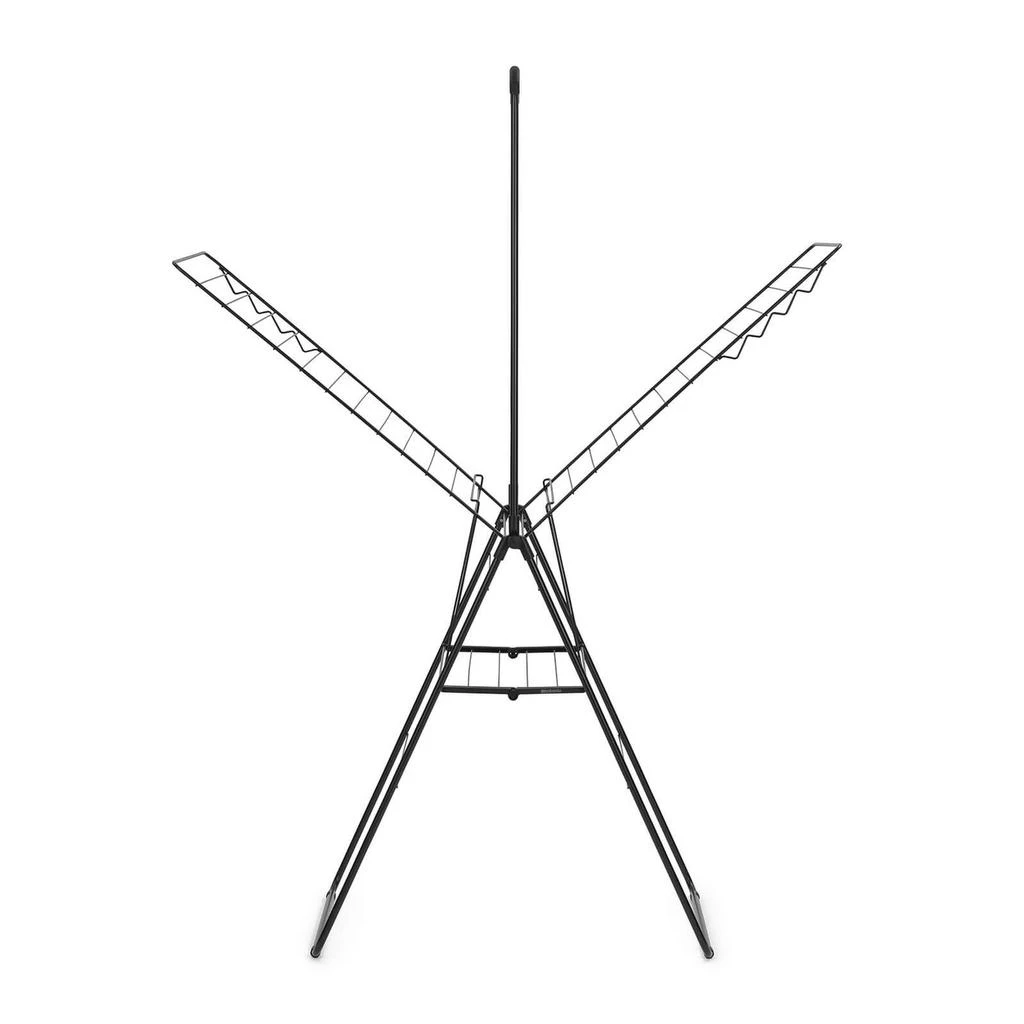 Brabantia Brabantia HangOn Drying Rack - 25m + Rod - Matt Black 5