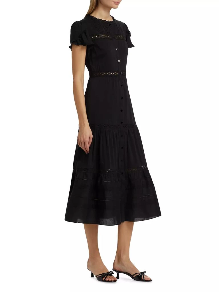 Reformation Zebrina Tiered Midi-Dress 4