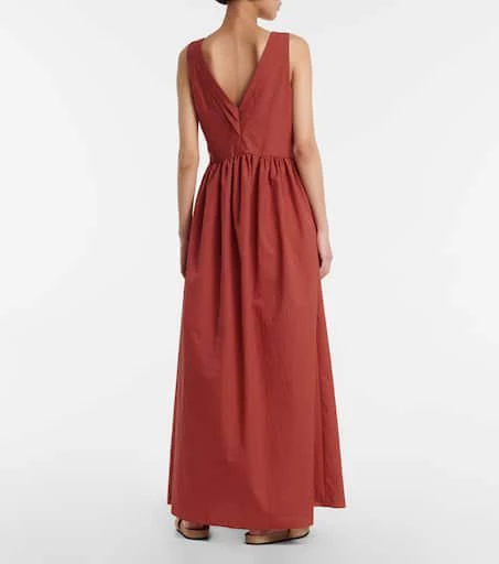 Brunello Cucinelli Cotton-blend maxi dress 3