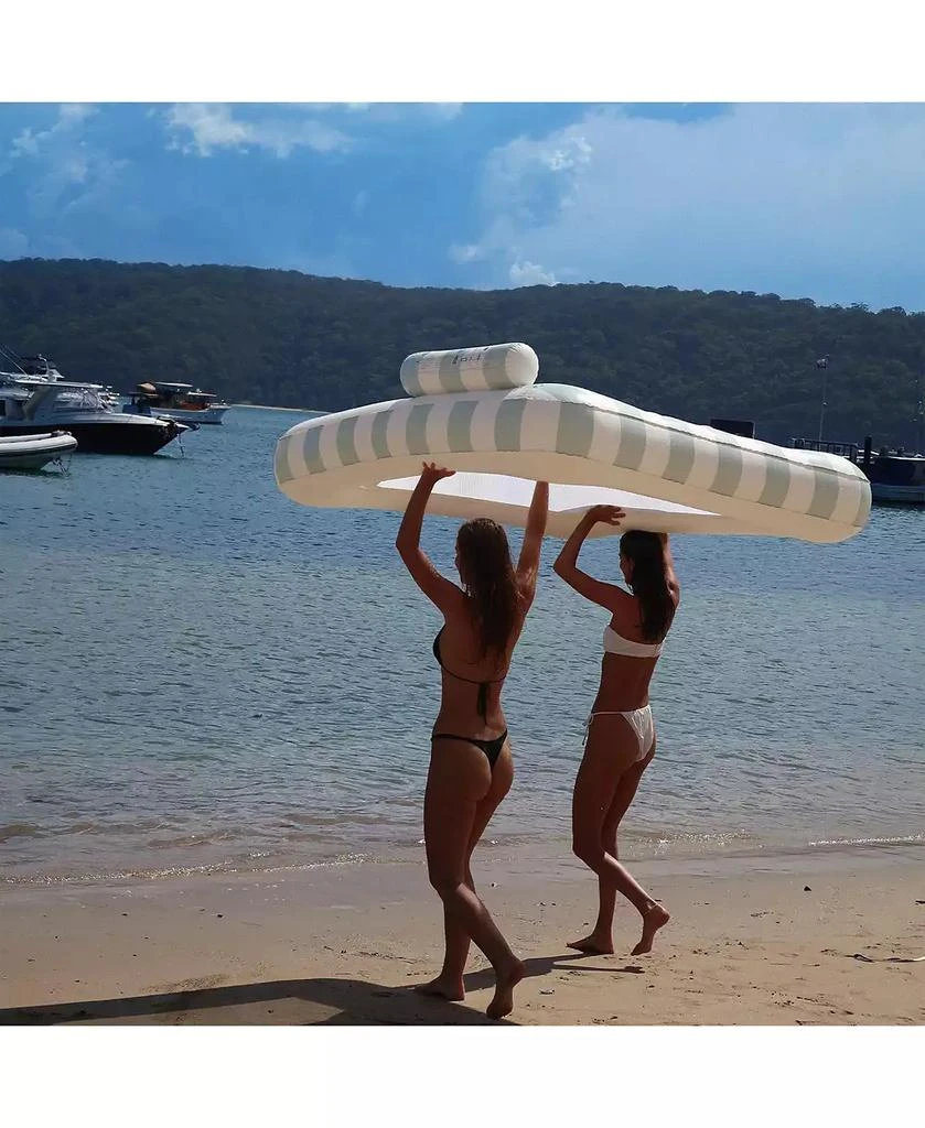 Sunnylife Luxe Twin Hammock Float: The Vacay Soft Olive 9