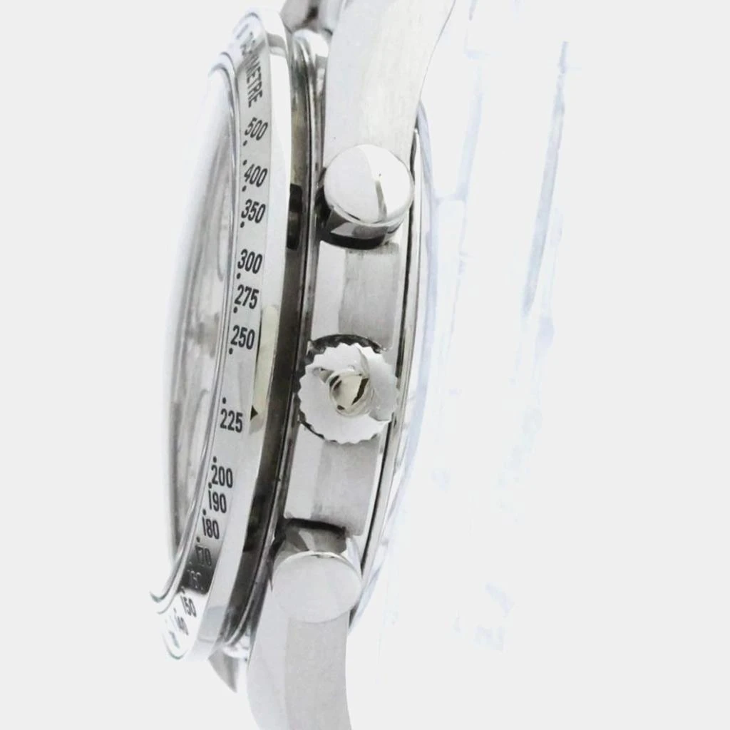 Omega Omega Silver Stainless Steel Speedmaster 3513.30 Automatic Men's Wristwatch 39 mm 5
