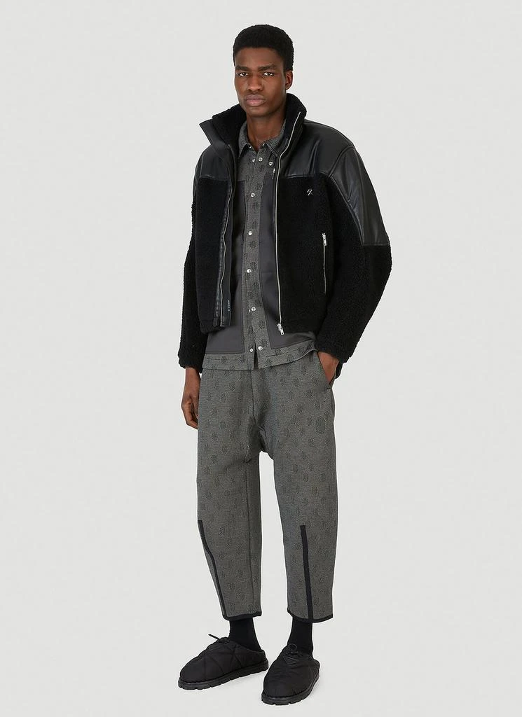 BYBORRE BYBORRE Multi Panel Design Shirt 2