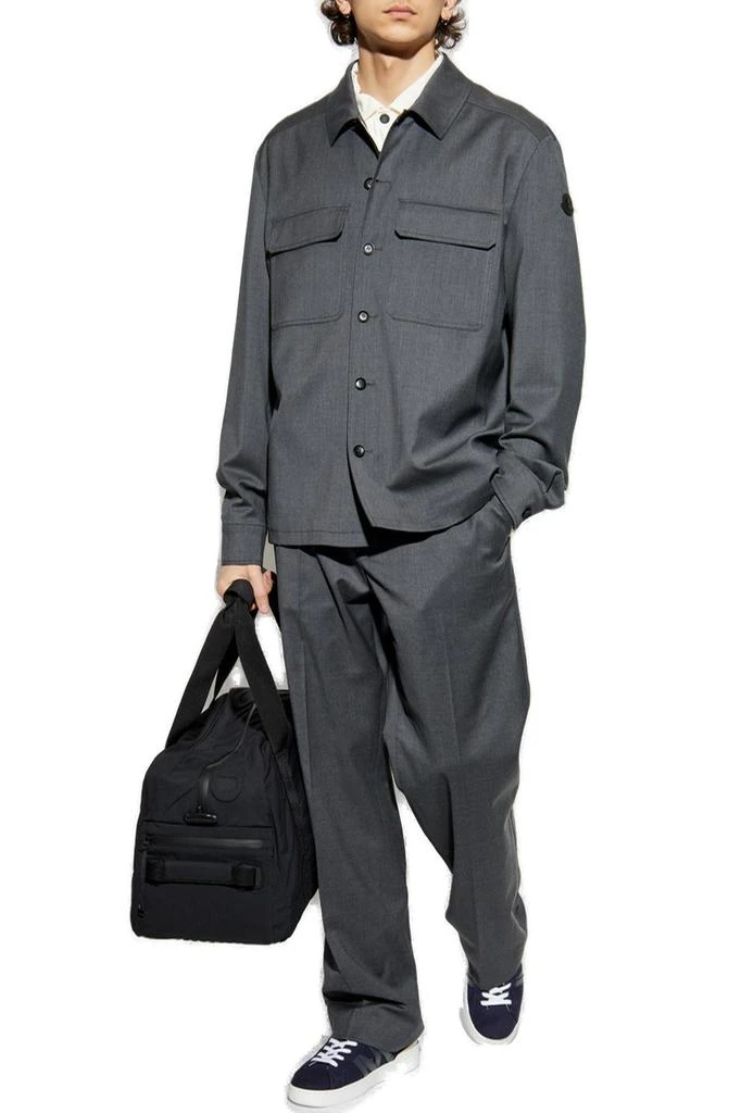 Moncler Moncler Gabardine Long Sleeve Shirt 4
