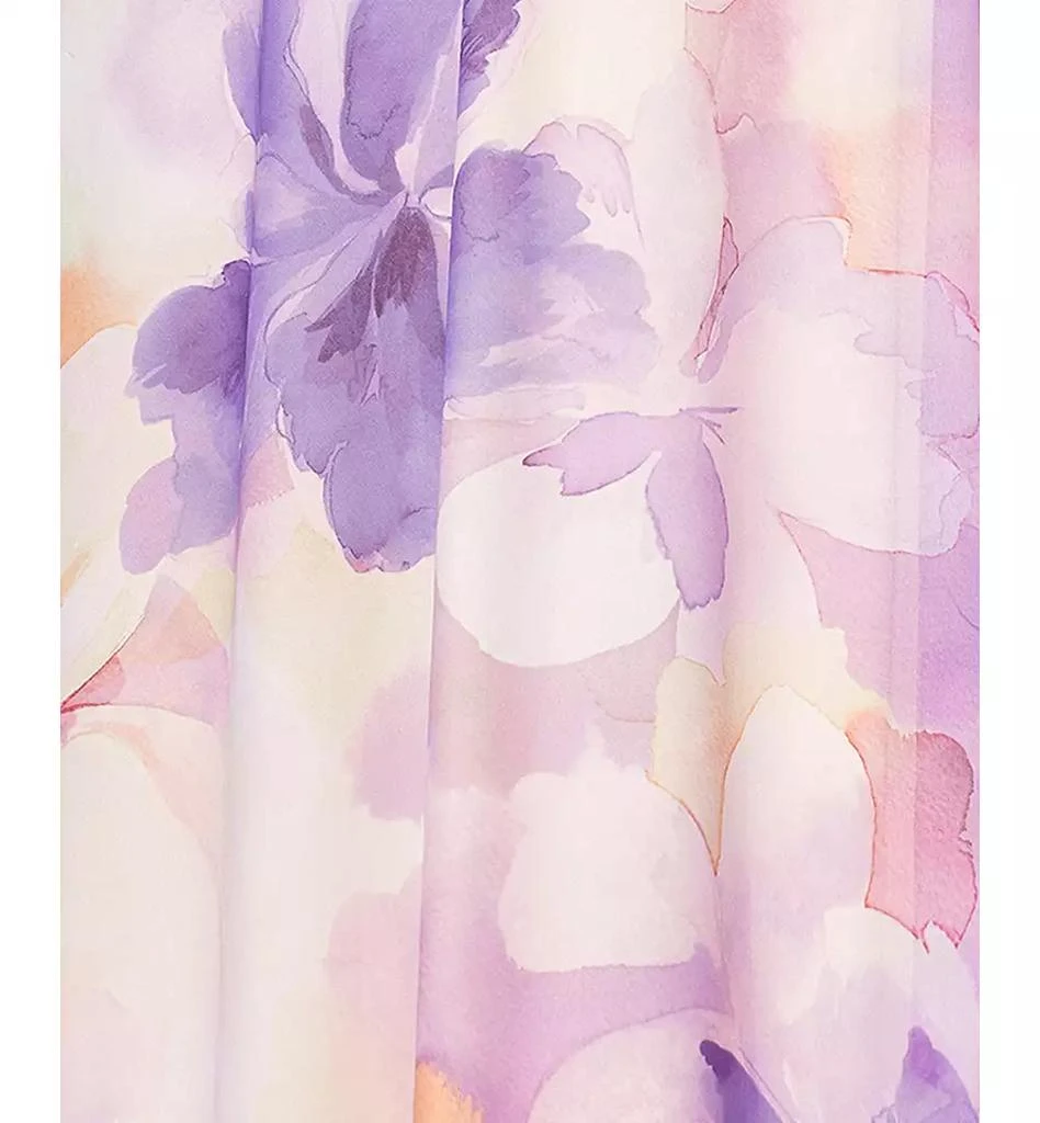 Betsy 
Adam Plus Size Sleeveless V-Neck Floral Dress 5