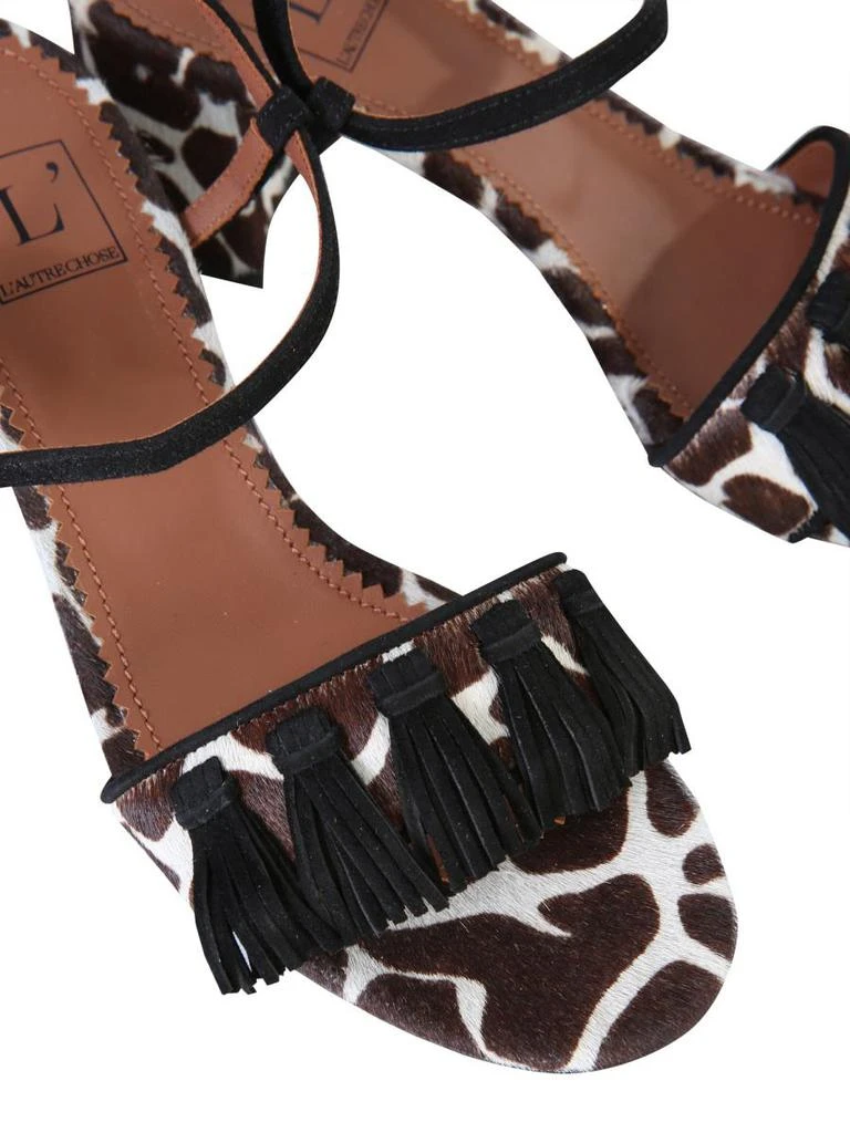 L'AUTRE CHOSE L'Autre Chose Sandals With Animal Print 4