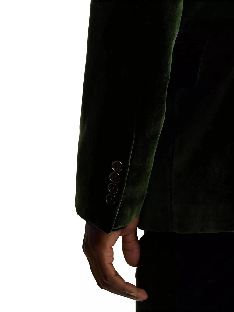 Ralph Lauren Kent Velvet Blazer 7