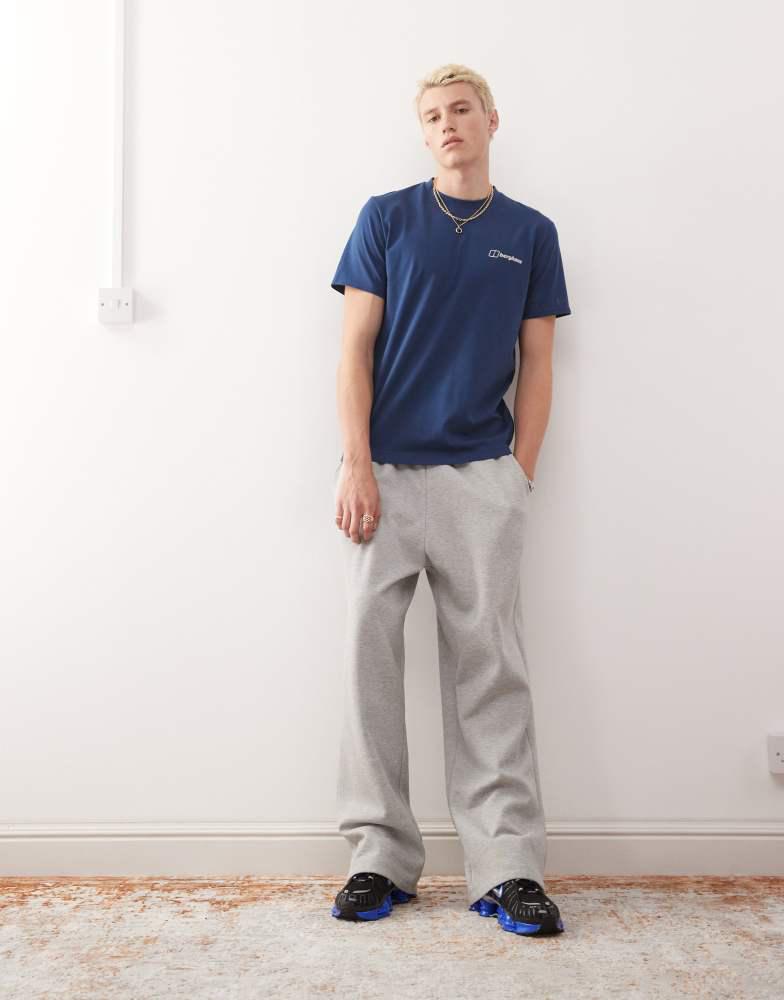 Berghaus Berghaus T-shirt rolling peaks short sleeve t-shirt in hale navy