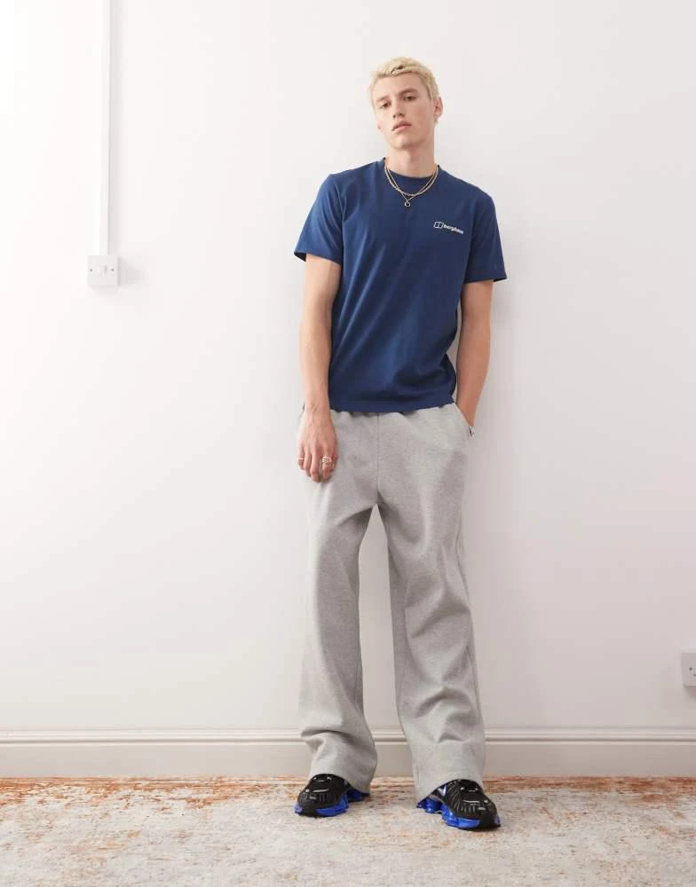 Berghaus Berghaus T-shirt rolling peaks short sleeve t-shirt in hale navy 2