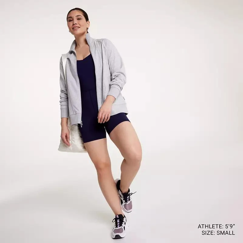 CALIA CALIA Women's Full Zip French Terry Jacket 2