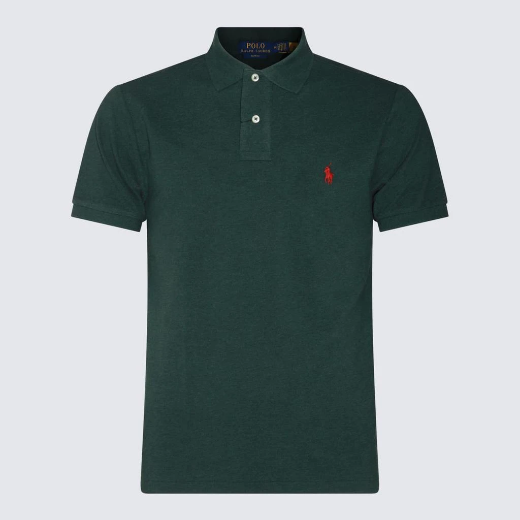 Ralph Lauren Dark Green Cotton Polo Shirt 1