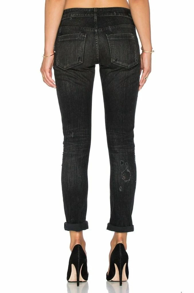 AGOLDE Agolde - Chloe Low Rise Slim Denim Distressed Jean 3