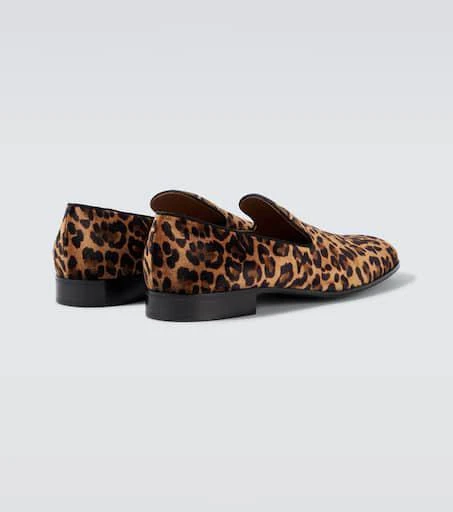 Gianvito Rossi Leopard-print loafers 6