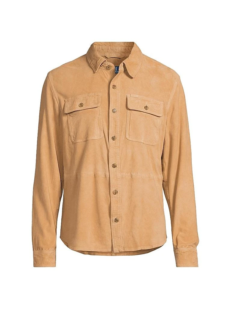 Ralph Lauren Suede Shirt Jacket 1