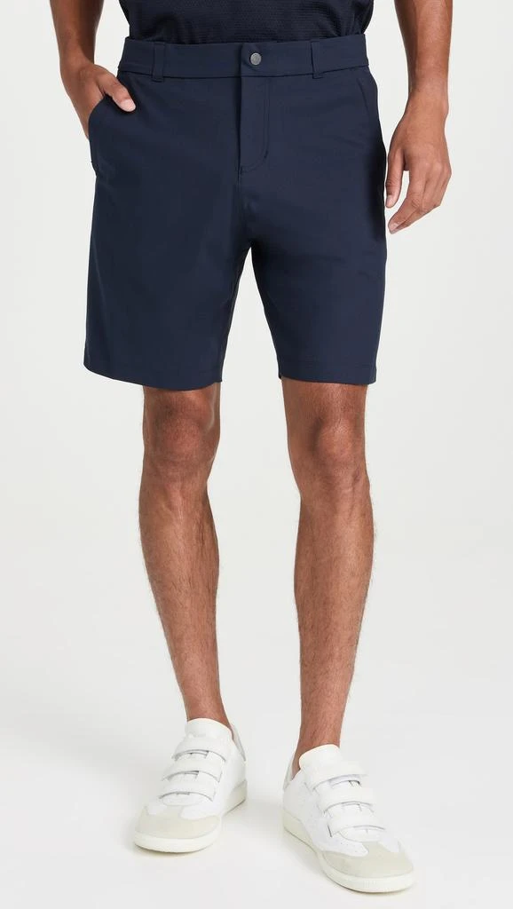 REIGNING CHAMP Stretch Warp Knit Coach's Shorts 9" 6
