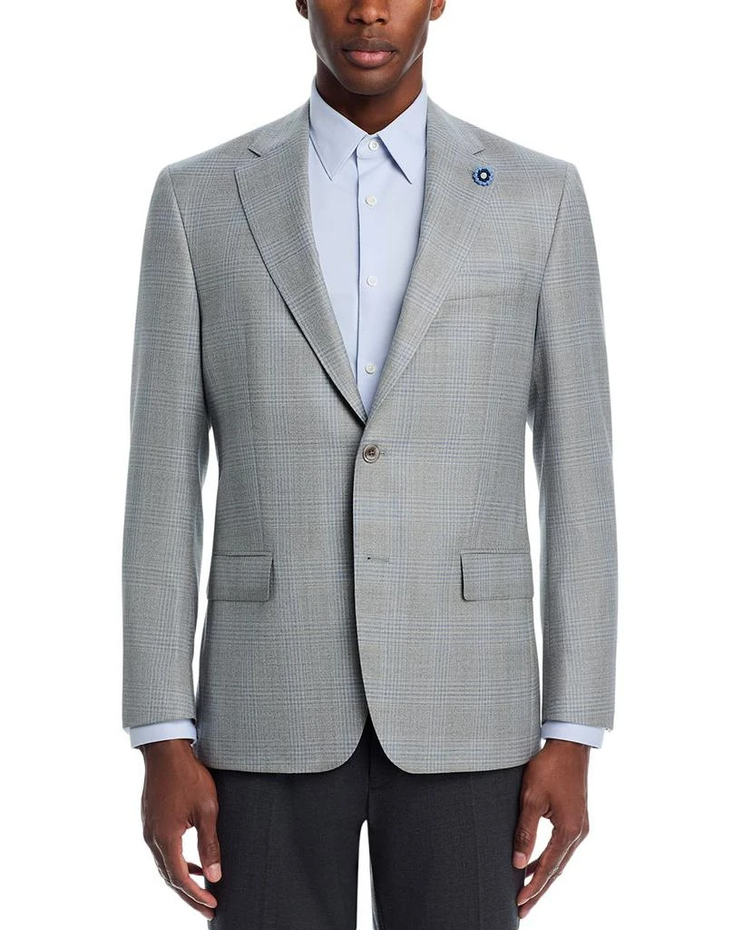 Hart Schaffner Marx Classic Fit Tonal Plaid Sport Coat 3