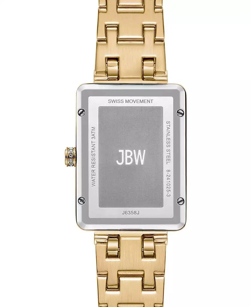 Jbw Women's Mink Diamond Gold-Plated Stainless-Steel Watch 2