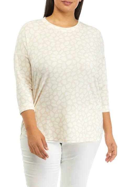 Crown & Ivy™ Ivy Plus Size Baby Terry T Shirt 1