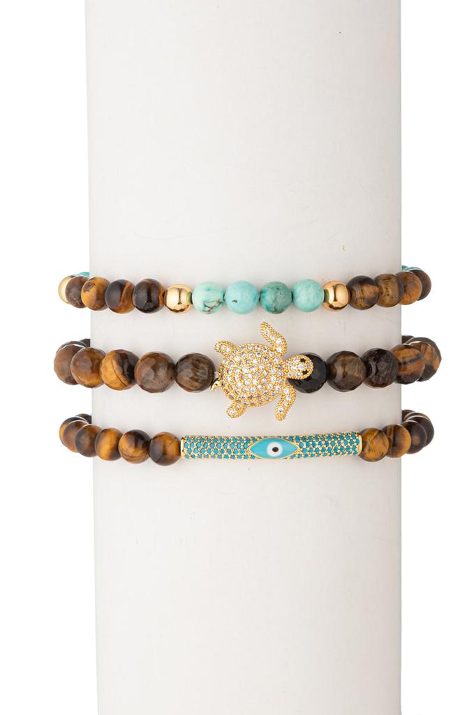 Eye Candy LA Shelly Bracelet Set