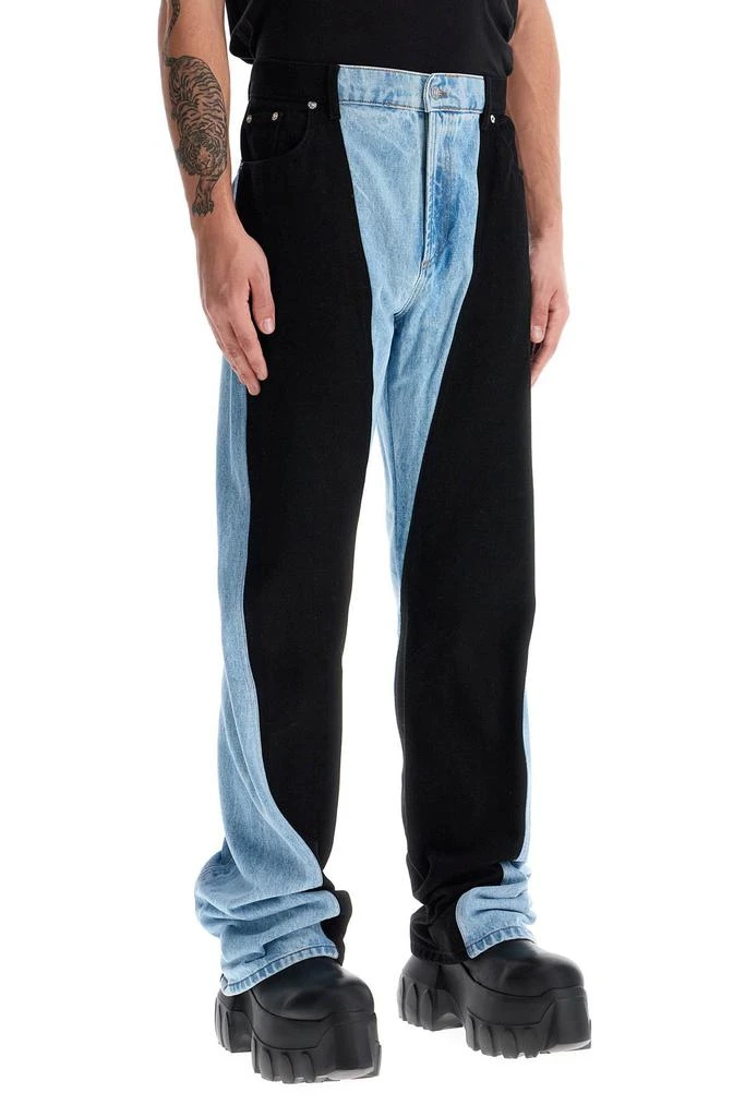 Mugler Two-tone Denim Jeans 2