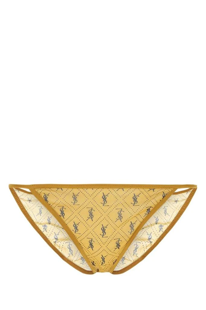 Yves Saint Laurent Saint Laurent Monogram Sheer Panties 1