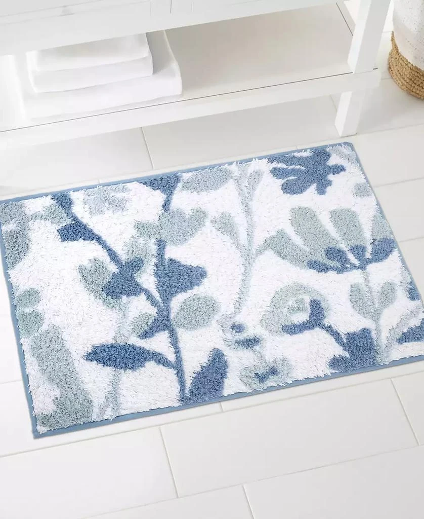 IZOD Mystic Floral Reversible Bath Rug 4