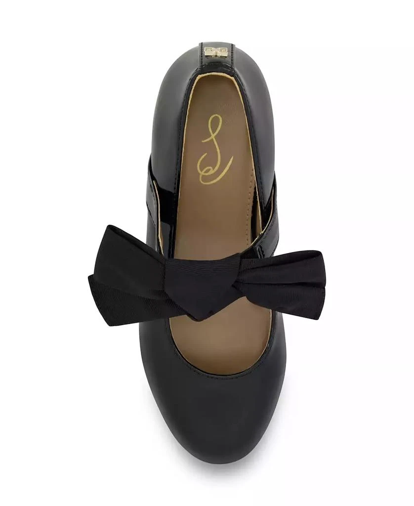 Sam Edelman Little and Big Girls Bianca Teddy  Heel Dress Shoe 5