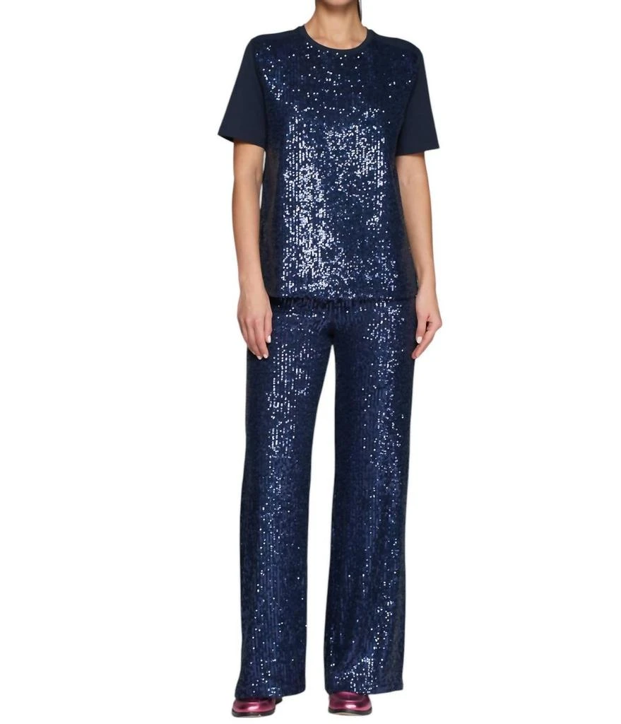 VILAGALLO Vilagallo - SEQUINS TROUSER 1