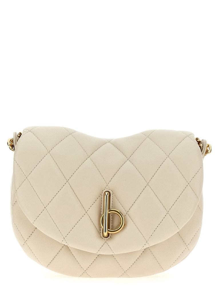 ショルダーバッグ・ポシェット Burberry Soap White Leather Chain Rocking Bag Burberry Soap White Leather Chain Rocking Bag - Body Care