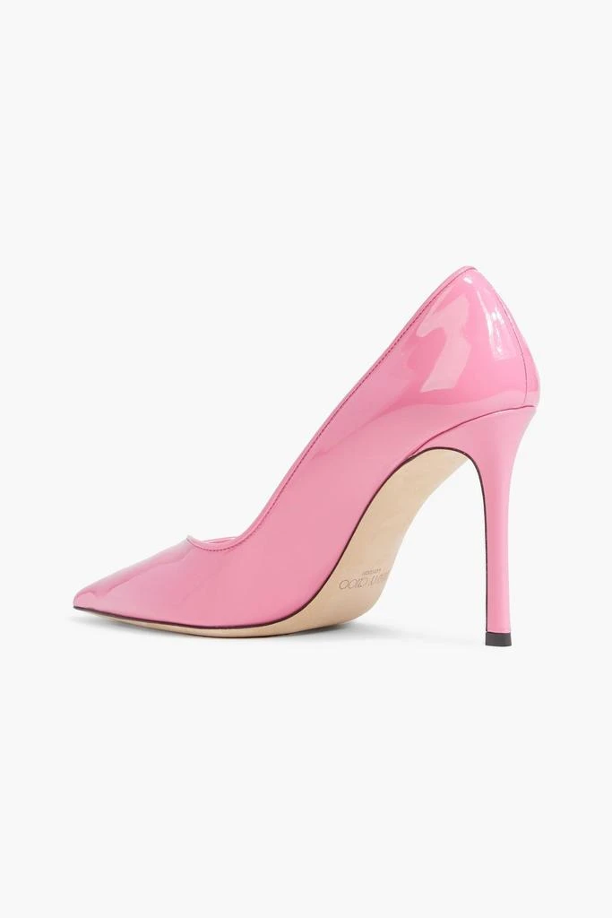 Jimmy Choo Cass 95 mesh and patent-leather pumps 3