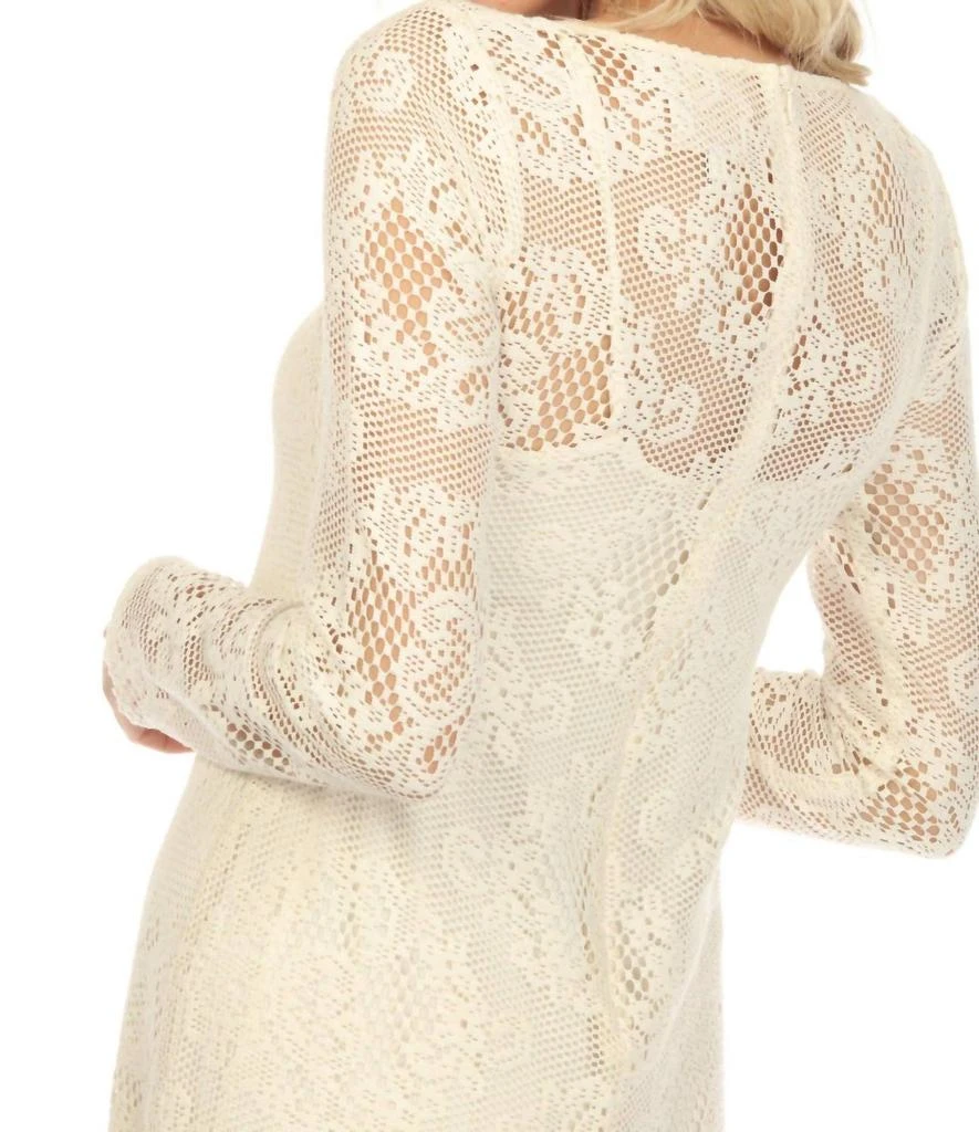 chinese dress ladies Johnny Was Western Embossed Stretch Velvet Dress main image 0