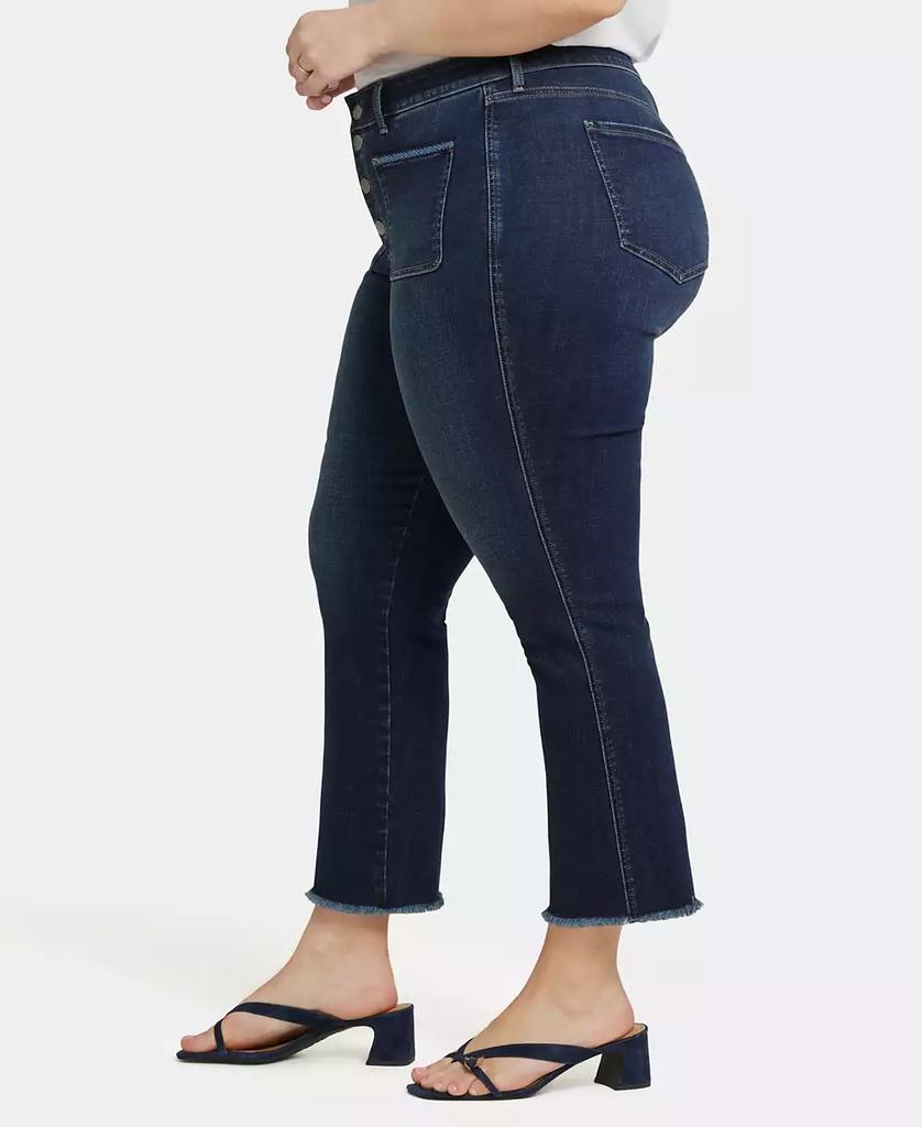 エヌワイディージェイ レディース デニムパンツ ボトムス Wide Leg Capris Pull-On Jeans in Clean Horizon エヌワイディージェイ レディース ボトムス デニムパンツ ジーンズ