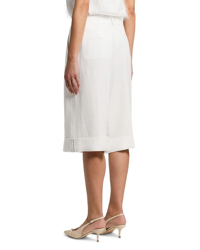 Peserico Linen Bermuda Pants 4