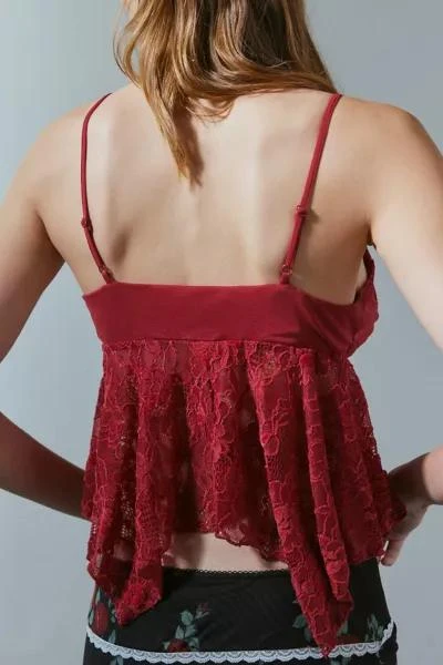 Kimchi Blue Kimchi Blue Lilian Spliced Lace Babydoll Cami 4
