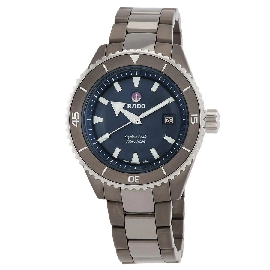 Rado Open Box - Rado Captain Cook Automatic Blue Dial Men's Watch R32144202 1