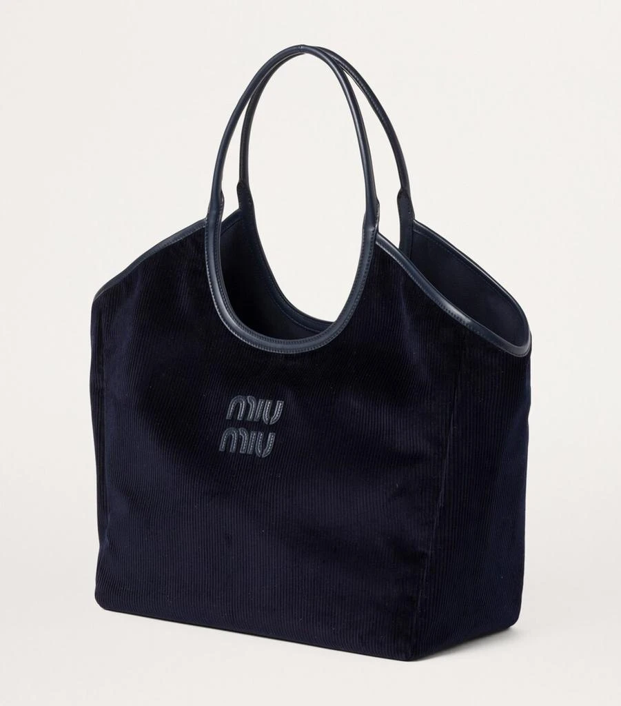 Miu Miu Large Corduroy Ivy Tote Bag 2