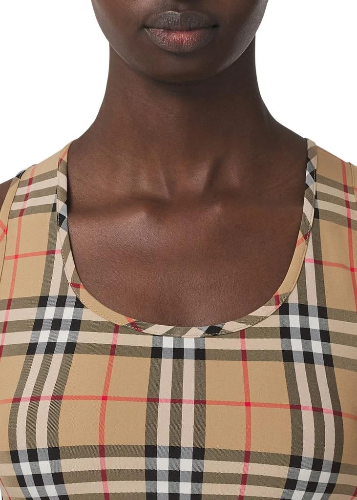 Burberry Logo detail vintage check bra top 5