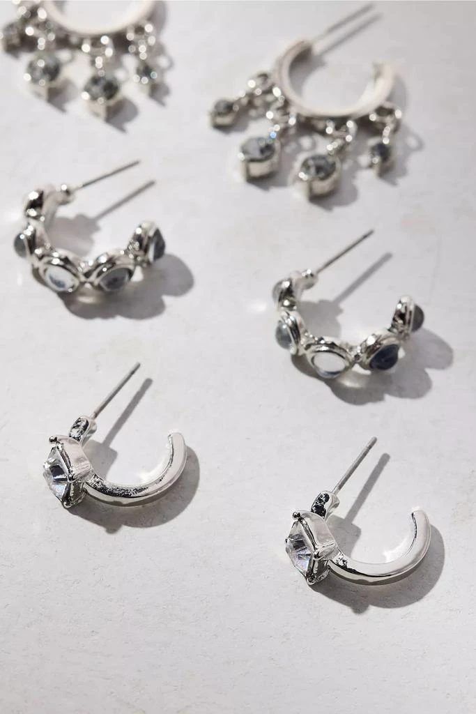 Urban Outfitters Garland Statement Hoop Earring Set 2