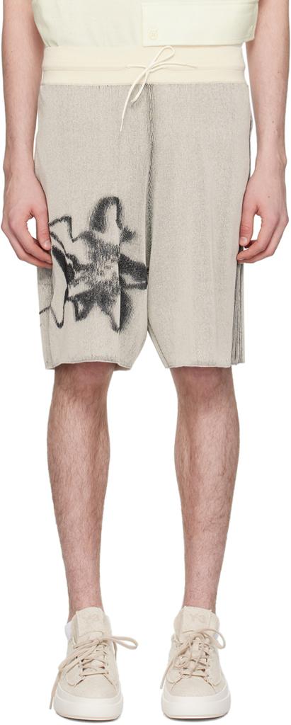 Y-3 Off-White Graphic Shorts