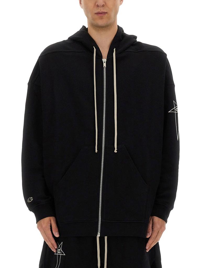 Rick Owens X Champion Jumbo Jasons Hoodie – On Sale Now with