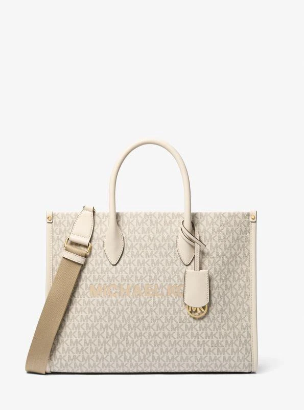 Mirella Medium Signature Logo Tote Bag