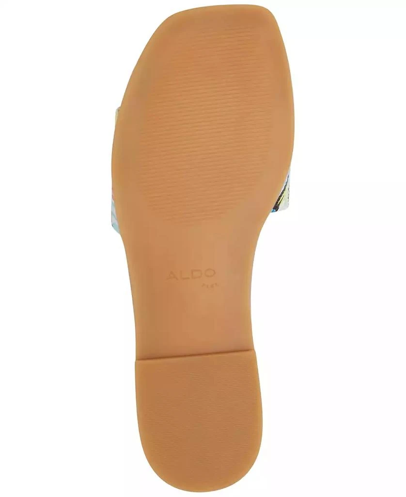 ALDO Women's Ezie Buckled Flat Slide Sandals 5