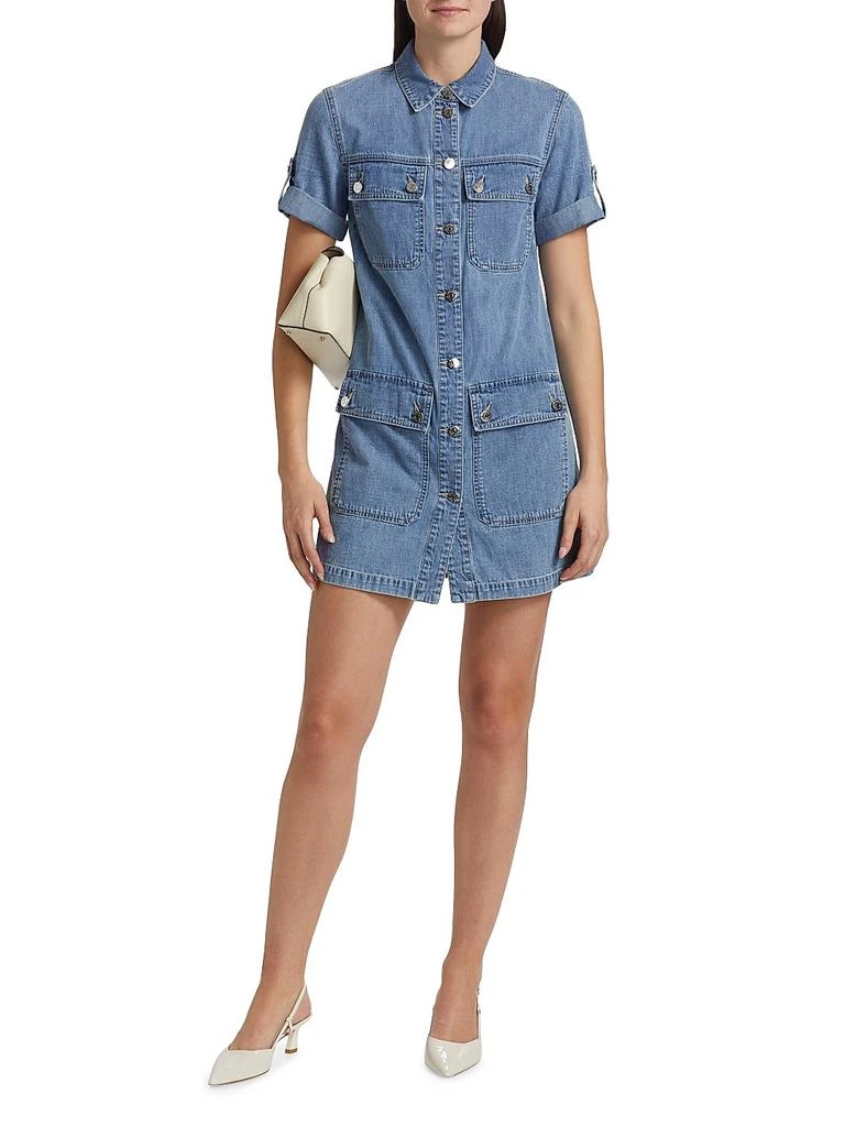VERONICA BEARD Warren Denim Minidress 2