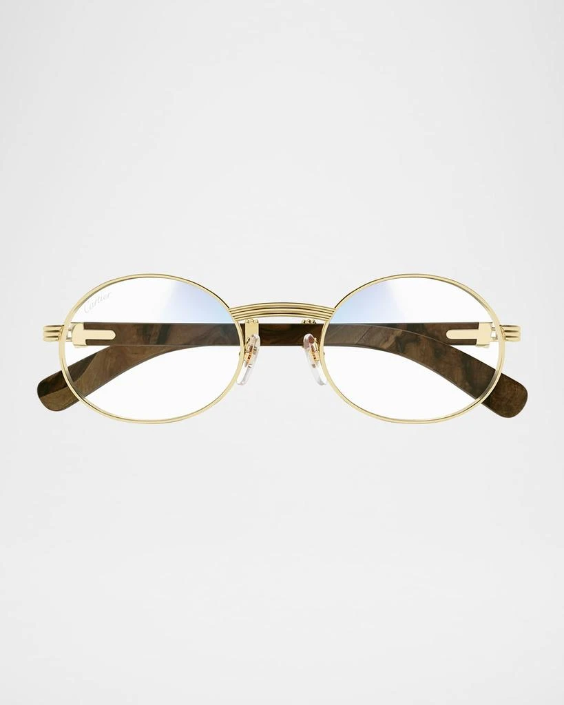 Cartier Men's CT0464SM Metal Round Optical Frames 1