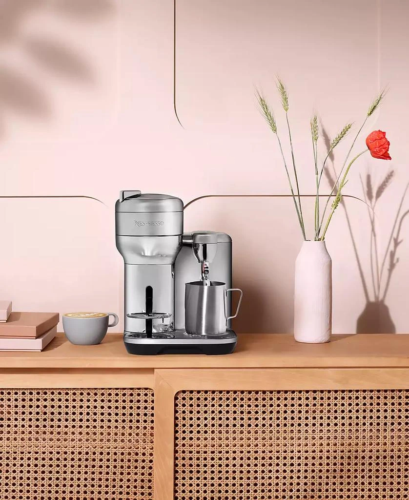 Nespresso Nespresso Vertuo Creatista by Coffee and Espresso Machine in Stainless Steel 9