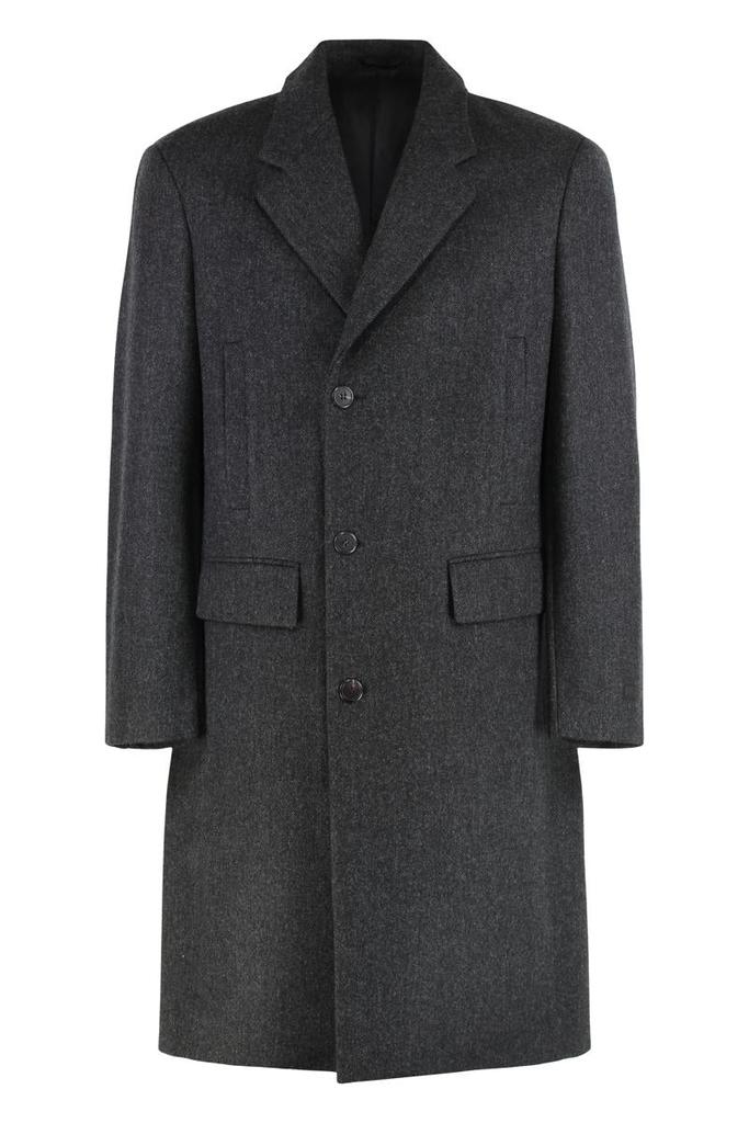 Prada Printed Cotton Single-Breasted Coat - Coats - Compare Prada Printed Cotton Single-Breasted Coat - Coats - Compare