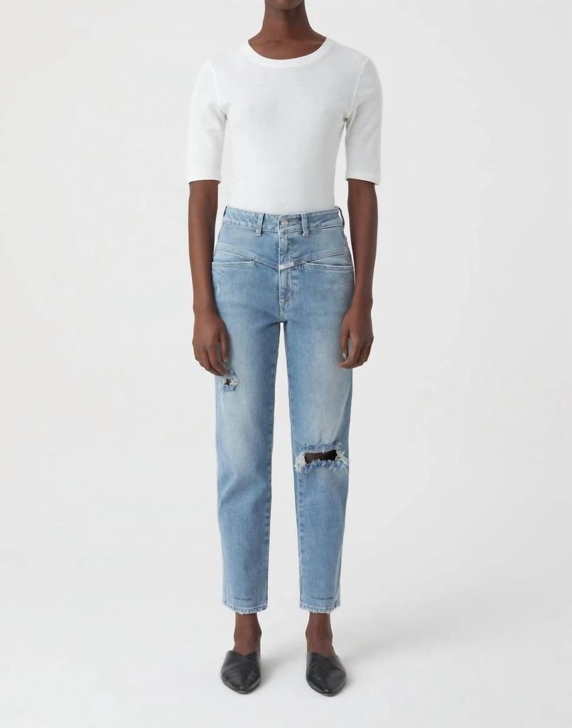 Closed Pedal Pusher Jeans In Light Wash 1
