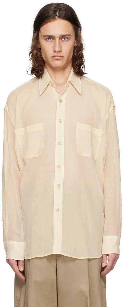 JieDa Off-White Oversized Shirt 1