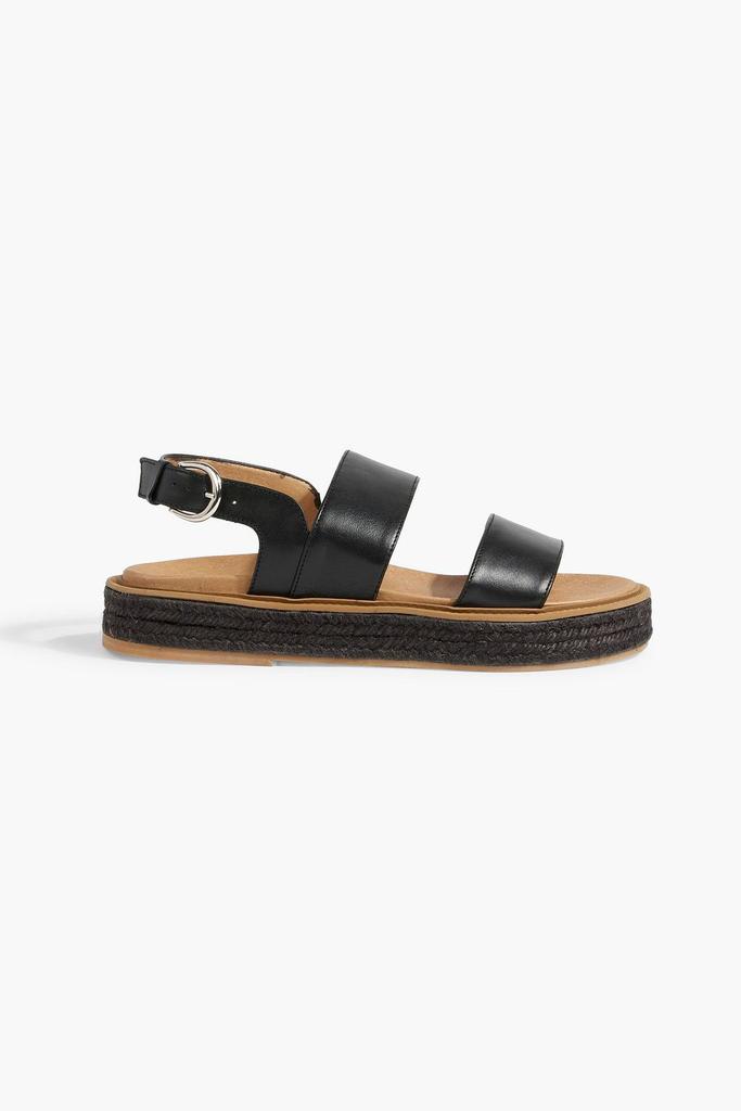 IRIS & INK Naya leather espadrille slingback sandals