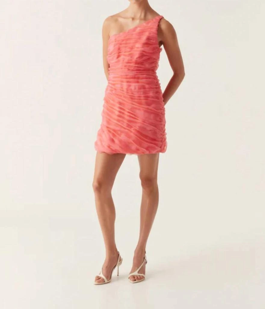 Aje Mercury Iridescent Mini Dress 1