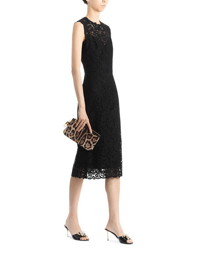 Dolce & Gabbana Necessaire Leopard Print Zip Pouch